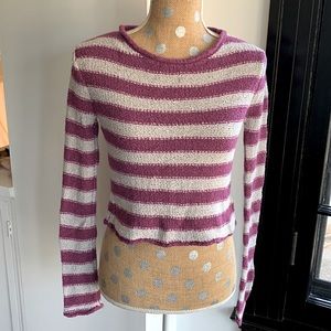 Free People Beach Striped Sweater